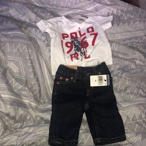 Ralph Lauren outfit & jeans